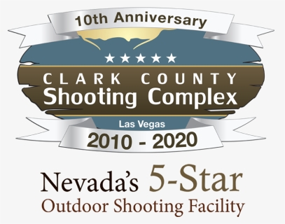 Clark County Shooting Complex Logo 10 Year Logo 1, HD Png Download, Free Download