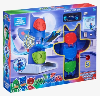 Pj Masks Headquarters Launcher Track Set , Png Download, Transparent Png, Free Download