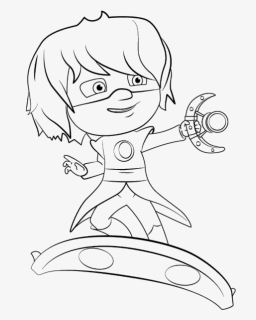Top 30 Pj Masks Coloring Pages, HD Png Download, Free Download