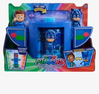 24710 Pj Masks Transforming Figure Set Catboy In Package, HD Png Download, Free Download