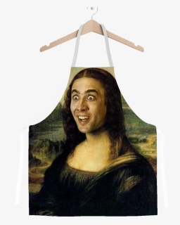 Nicolas Cage As The Mona Lisa ﻿classic Sublimation, HD Png Download, Free Download