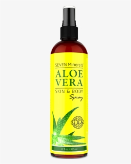 Seven Minerals Aloe Vera Spray For Body & Hair, HD Png Download, Free Download