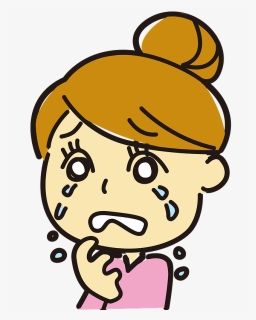 Transparent Cry Clipart Crying Woman Png Cartoon Png Download Kindpng