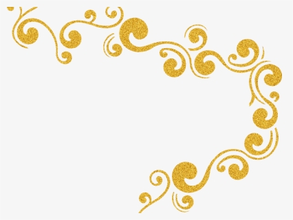Gold Swirl Cliparts, HD Png Download, Free Download