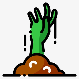 Zombie Hand Png, Transparent Png, Free Download