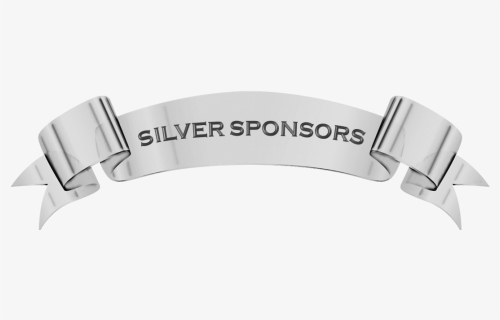 Silver Ribbon Banner Png, Transparent Png, Free Download