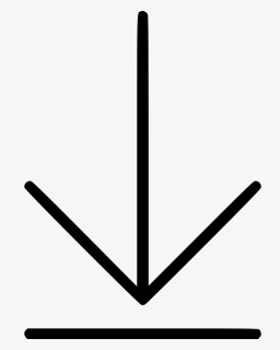 End Arrow Finish Down Bottom Rewind, HD Png Download, Free Download