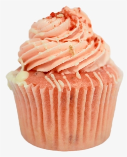 Milkshake Cupcake Frosting & Icing Strawberry Cream, HD Png Download, Free Download