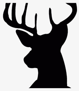 Free Deer Head Silhouette, Download Free Clip Art,, HD Png Download, Free Download