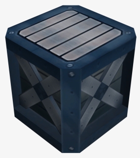 Steel Crate Png Vector Black And White Stock - Ratchet And Clank Crate, Transparent Png, Free Download