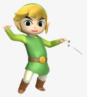 Toon Link Hyrule Warriors Style By Nibroc Rock-d98w7hd - Cartoon, HD Png Download, Free Download