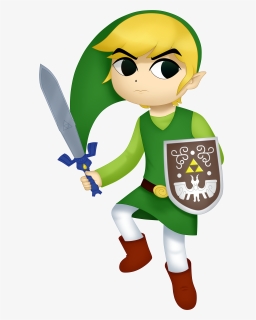 Full Size Of How To Draw Cartoon Girl Toon Link Nintendo - Cartoon, HD Png Download, Free Download