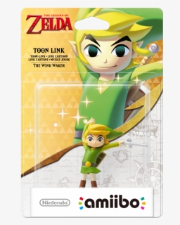 Amiibo Toon Link - Legend Of Zelda Wind Waker Amiibo, HD Png Download, Free Download