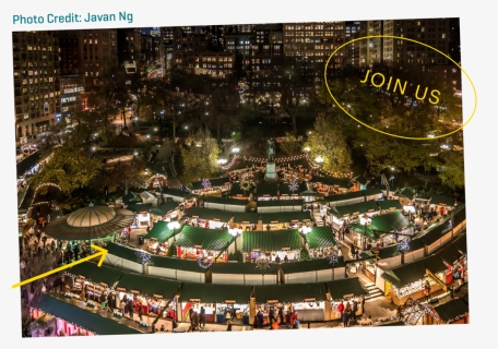 Usp Web Home Holidaymarket - Union Square Holiday Market, HD Png Download, Free Download