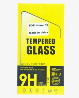 Huawei Honor 6x Tempered Glass Screen Protector - Tempered Glass Package Screen Protector, HD Png Download, Free Download