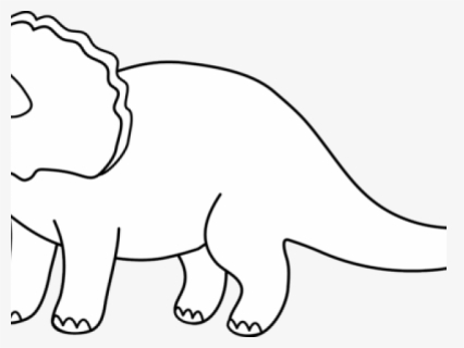 Triceratops Clipart Black And White - Clip Art, HD Png Download, Free Download