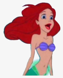 #sticker #ariel #arielthelittlemermaid #arielle #mermaid - Cartoon, HD Png Download, Free Download