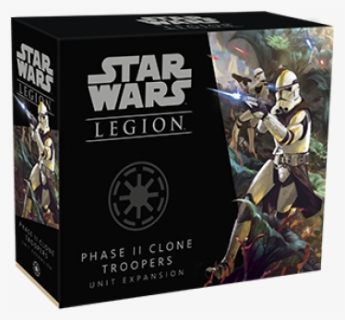 Phase Ii Clone Troopers Unit Expansion"  Id="cloud-2990 - Star Wars Legion Clone Troopers, HD Png Download, Free Download