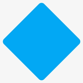 Small Blue Diamond Emoji, HD Png Download, Free Download