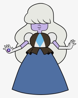 Sapphire Forms Steven Universe , Png Download - Sapphire Steven Universe Drawing, Transparent Png, Free Download