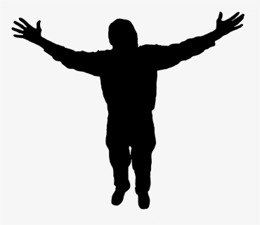 Black Silhouette Man Png, Transparent Png, Free Download