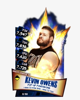 Kevinowens S3 14 Wrestlemania33 - Wrestlemania 33 Wwe Supercard, HD Png Download, Free Download
