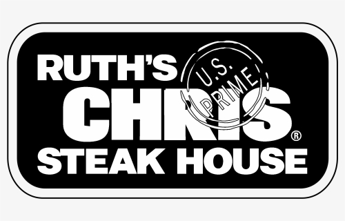 Ruth"s Chris Steak House Logo Black And White - Ruth's Chris, HD Png Download, Free Download