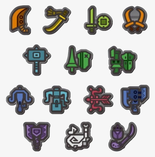 Monster Hunter World Weapon Icons, HD Png Download, Free Download