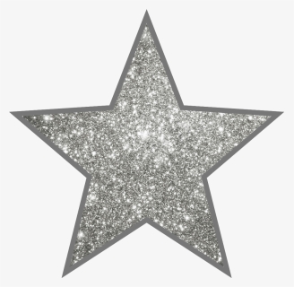 Star Silver Glitter Starstickers - Gold Star Sticker Meme, HD Png Download, Free Download