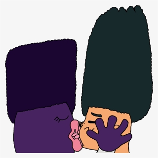 Funnyafroashxjynx In Tongue Kisses - Illustration, HD Png Download, Free Download