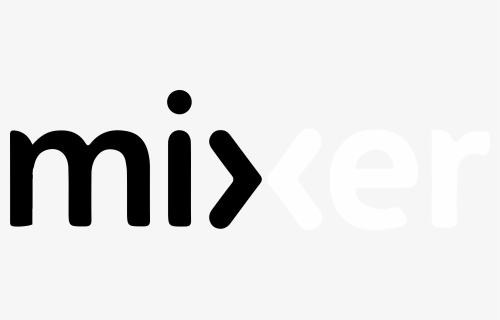 Mixer Logo Png Transparent & Svg Vector - Mixer Logo Png White, Png Download, Free Download
