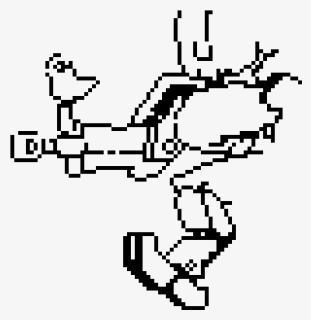 Bastion Black And White Pixel Art, HD Png Download, Free Download