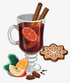 Star Anise Png Free Clipart Vector Graphic Royalty - Christmas Mulled Wine Clipart, Transparent Png, Free Download