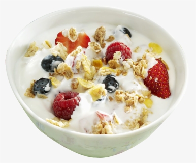 Cereal And Milk Png - Cereal With Milk And Yogurt, Transparent Png, Free Download