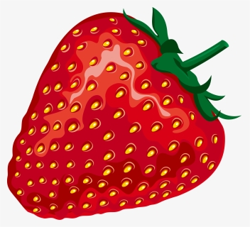 Transparent Strawberries Png - Red Strawberry Clip Art, Png Download, Free Download