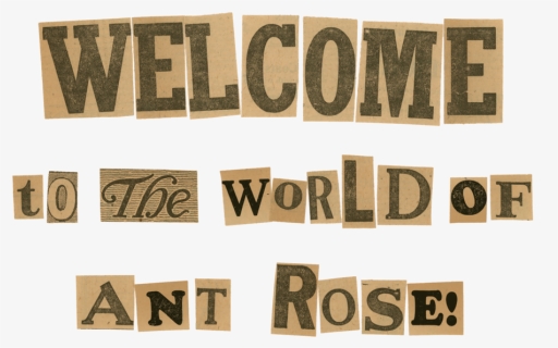 Welcome To The World Of Ant Rose Rosemary Mack Lighter - Calligraphy, HD Png Download, Free Download