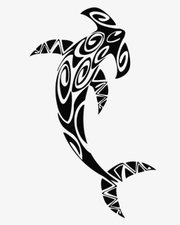 Hammerhead Shark Wall Tribal Art, HD Png Download, Free Download