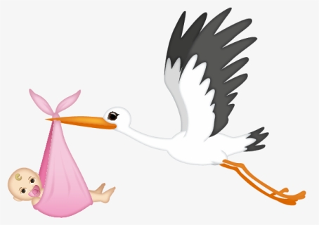 Stork With Baby Emoji, HD Png Download, Free Download