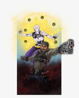 This Is The Last Image From This Sassy Zenyatta Comic - Poster, HD Png Download, Free Download