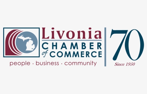 Logo Livonia Chamber 70 - Graphic Design, HD Png Download, Free Download