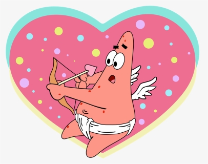 Patrick Star As Cupid, HD Png Download, Free Download