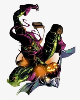 Green Goblin Comic Transparent - Marvel Avengers Alliance Green Goblin, HD Png Download, Free Download