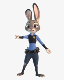 Zootopia Characters Png - Judy Hopps, Transparent Png, Free Download