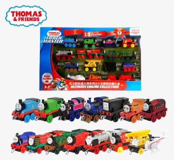 Fifteen Tracks Loaded Thomas Masters Series Collection - Thomas And Friends, HD Png Download, Free Download