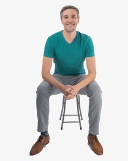 Transparent Person Sitting In Chair Png - Sitting, Png Download, Free Download