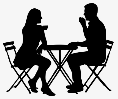 Sitting People Png Silhouette, Transparent Png, Free Download