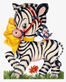 Baby Zebra Png - Drawing, Transparent Png, Free Download