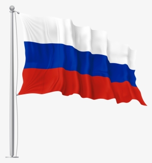 Transparent American Flag Waving Png - Russia Flag Transparent Background, Png Download, Free Download