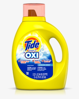 Tide Simply Plus Oxi Liquid Laundry Detergent - Simply Tide, HD Png Download, Free Download