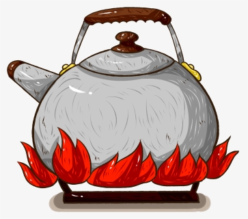 Hand Painted Commercial Daily Necessities Kettle Png - Portable Network Graphics, Transparent Png, Free Download
